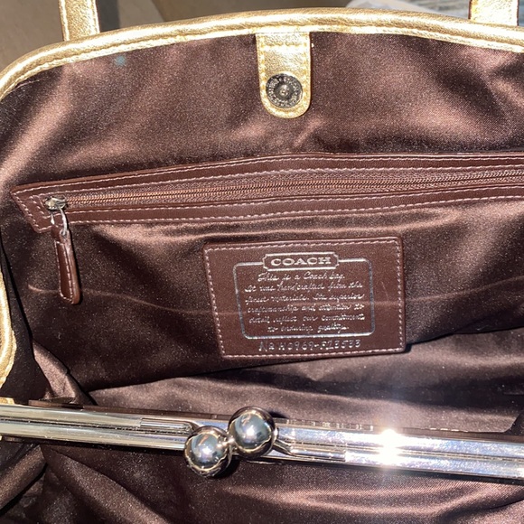 Coach Legacy Signature Monogram Purse - Picture 4 of 12